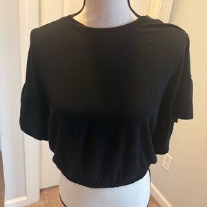 Express Black Short Sleeve Women's Tee nwot
